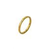 Vielseitiger Heißer Titanstahl 18K Vergoldet 316 Beliebter Ring Zirkon Paar Ehering Edelstahl Trendiger Schmuck Damen