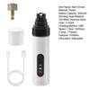 Cordless Pet Nail Grinder USB Rechargeable Electric Dog Nail Trimmer Ultra-Silent Paws Grooming Tool for Small Medium Large Dogs Cats