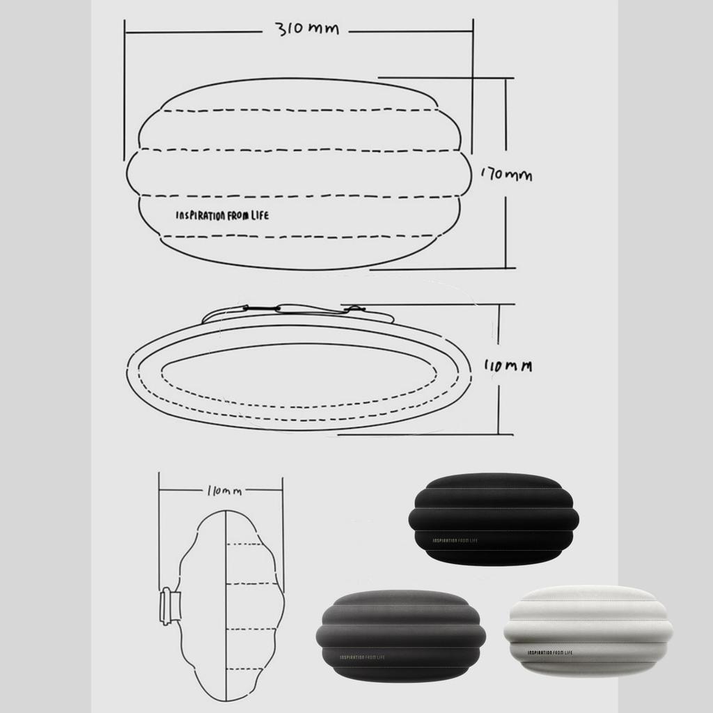 Neck Pad Cushion for Car Neck Car Air Cervical Support Memory Foam Memory Easy To Perfect for Sleeping In the or As a Gift Headrest, Headrest, Pillow,