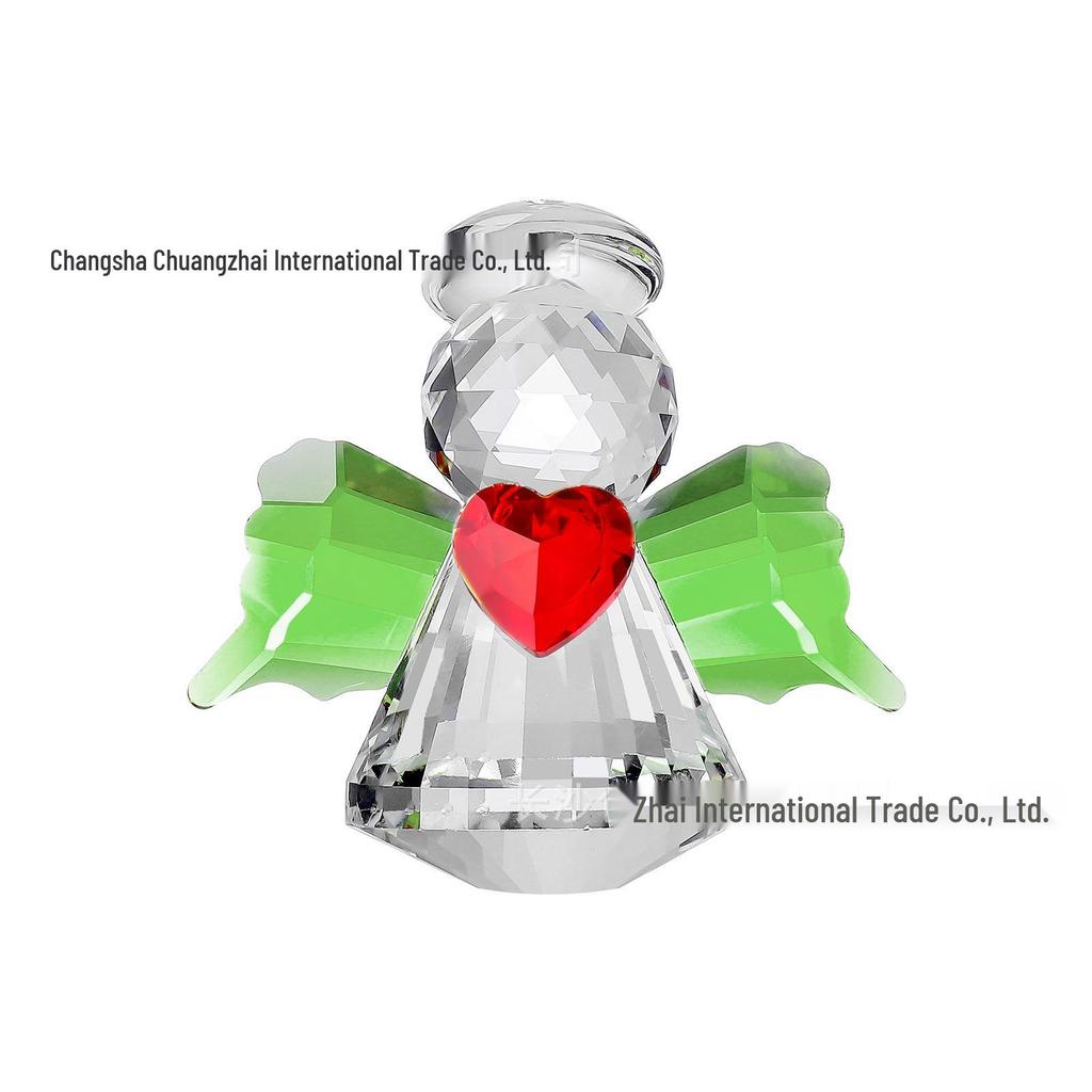 Crystal Angel Ornament - Creative Gift for Birthdays and Weddings