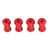 4 pièces 12mm RC Aluminium Hexagone de Roue 15mm Extension Déportée Adaptateur d'Entraînement Hexagonal Coupleur pour TRAXXAS