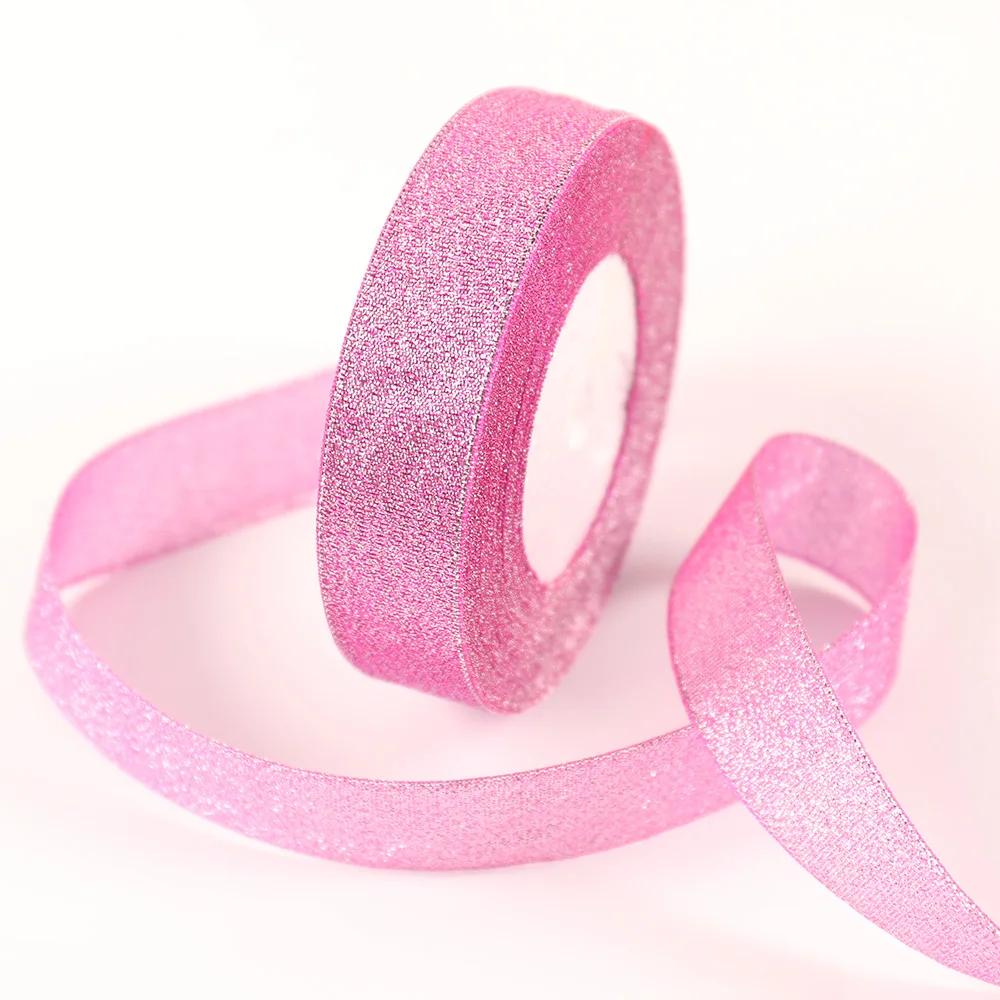 25yards 20mm Colorful Onion Glitter Ribbon for Gift Packaging Webbing Christmas Wedding Decoration Supplies Handmade Ribbons