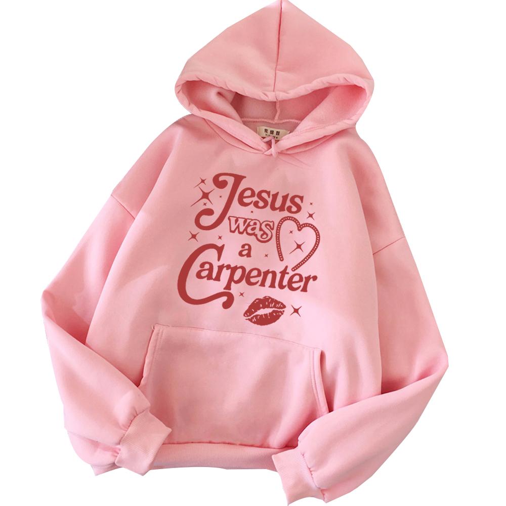 Sabrina Carpenter Hoodie Jesus Was A Carpenter Concert Merch Harajuku Pullover Tops Hoodie Unisex