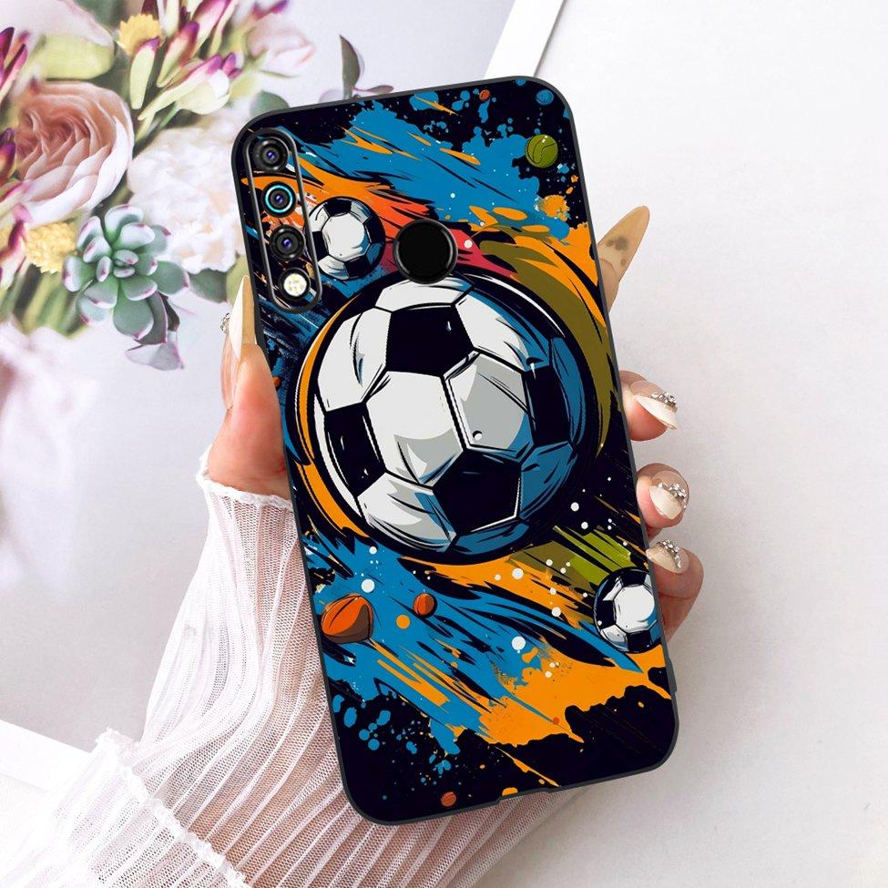 Phone Case For Tecno Camon 12 Cover Silicone Cute Cat Fashion Funny Painted Casing For Techno Camon 12 CC7S