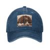Cane da caccia inglese Cappellino in denim lavato Cappellini da baseball casual Cappellino regolabile Cappellini da baseball estivi unisex
