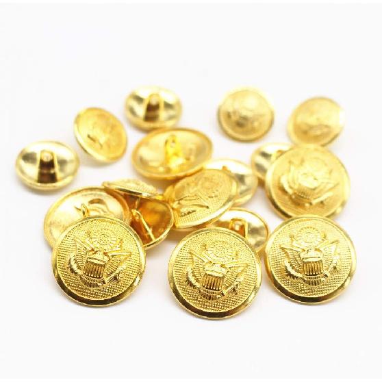 14pcs Gold Blazer Buttons for Suits Blazers Sport Coats 20mm 15mm Metal Shank Blazer Buttons Set for Sewing Coats Suits Blazers (MB20110)