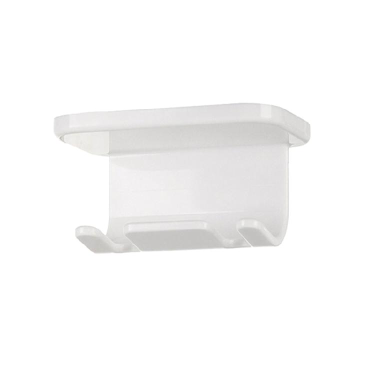 

Adhesive Wall Mount Toothbrush Storage Rack for Bathroom Countertop Organizers With Space Saving for Toiletries