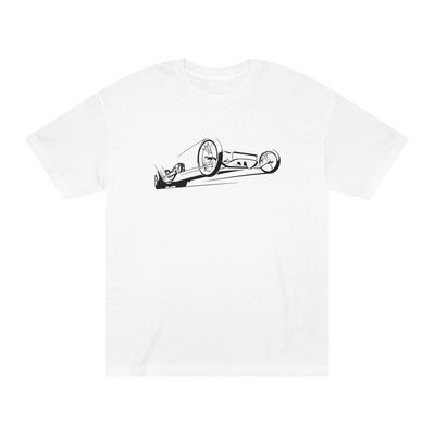 Vintage Top Fuel Dragster Tee, Drag Racing Illustration T-Shirt