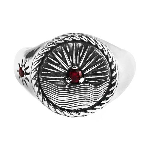Anonymous Artisan Sunrise Ring