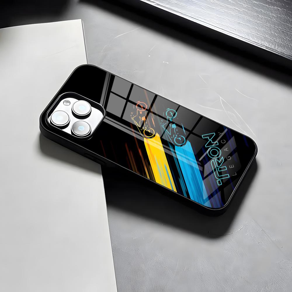 Tron Legacy Phone Case For IPhone 17 Pro Max 15 Pro 16 14 Plus 12 13 Mini 11 Pro Shockproof Glass Cover
