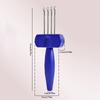 Cord Knitting Tool Latch Hook Cord Knitting Tool 3-Needle 4-Needle Ergonomic Grip Equipment for Weaving Binding-Off Edging