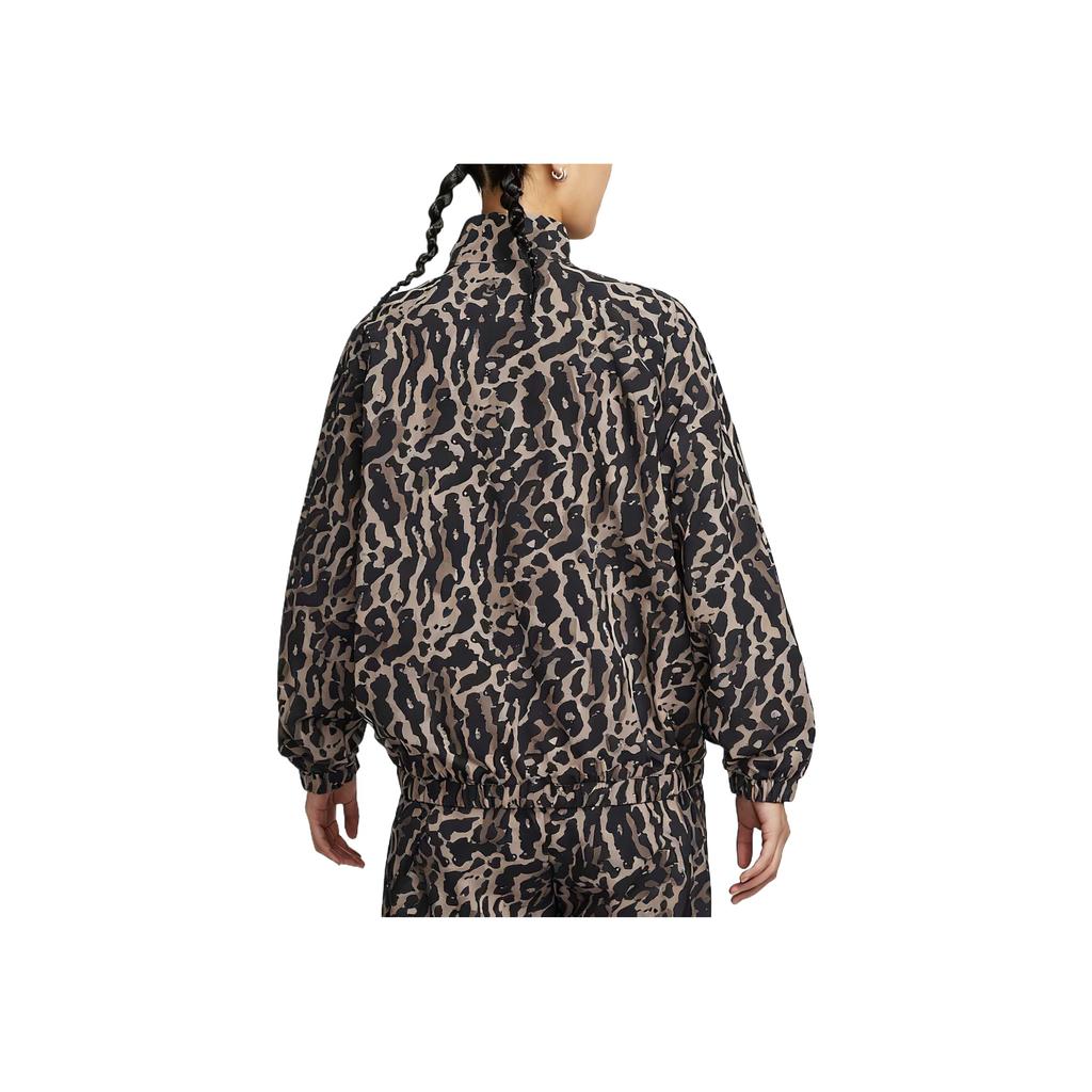 Nike Sportswear Woven Zip-Up Long Sleeve Jacket Women Jackets Black IB7264-010