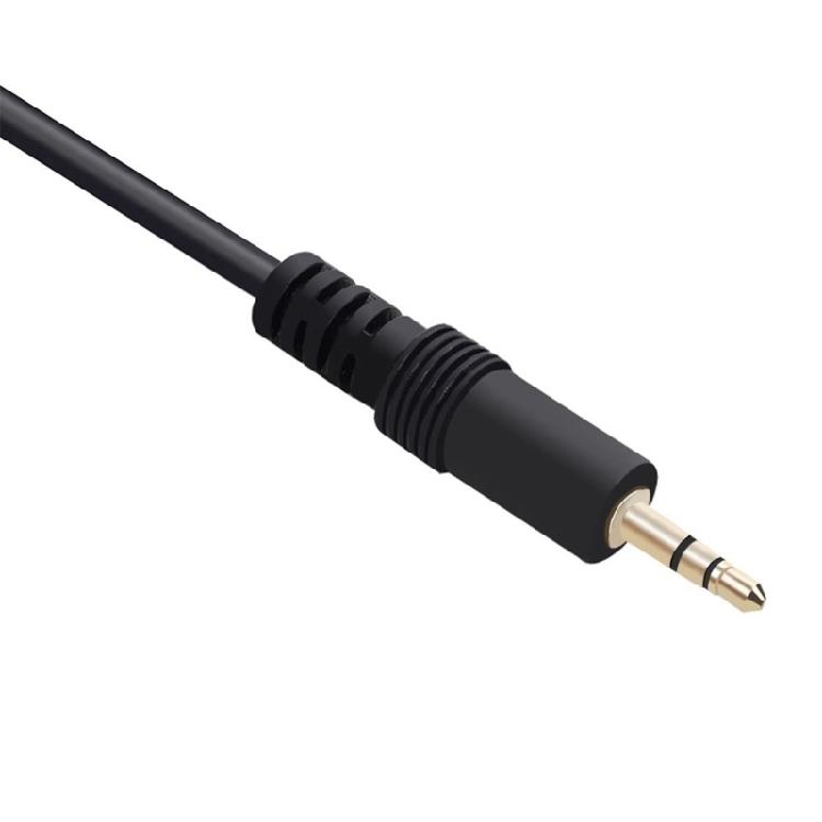 Quick Connectings 3.5mm Balanced Sound Jacks To 3 Pin Terminals Adapters Cable For Home Theater And Studio Use