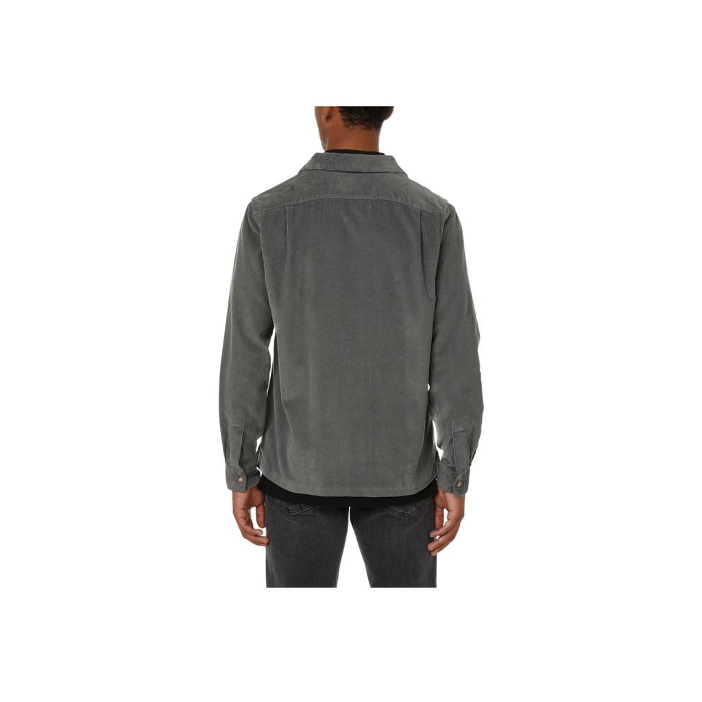 Polo Ralph Lauren FW23 Solid Color Straight Loose Button Closure Jacket Men Jacket Gray 710876980-008