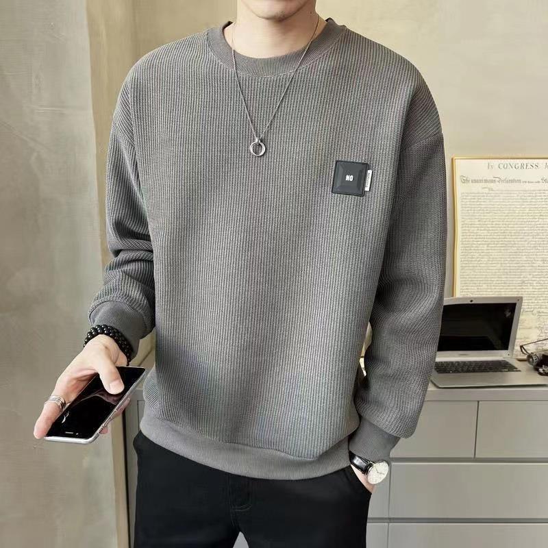 

Мужская трендовая универсальная повседневная толстовка с длинным рукавом на осень 2023 года L