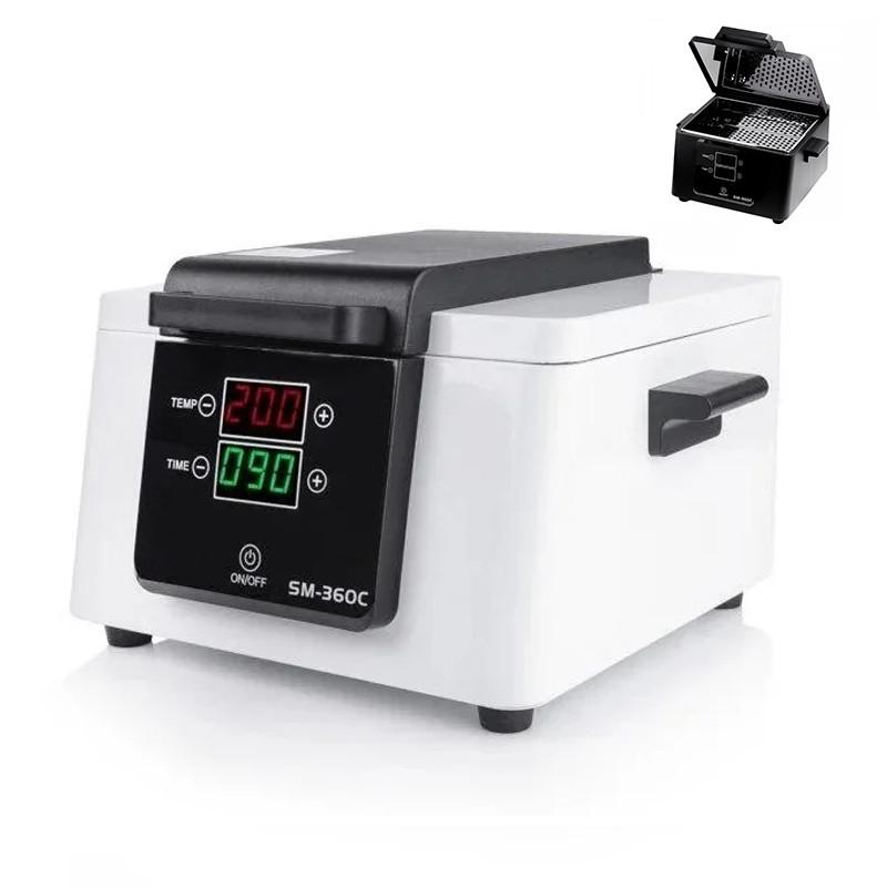 High Temperature Sterilizer Spa Pedicure Tools Dry Heat Sterilizer Manicure Salon Tweezers Cleaning Cabinet Nail Tool