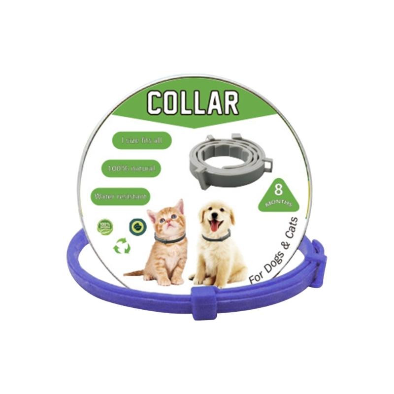 Flea & Tick Collar for Dogs and Puppies Flea and Tick Prevention for Protections Adjustable Flea and Tick Collar