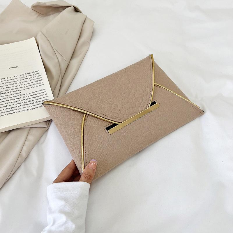 Stylish And Versatile Envelope Clutch Bag For Women In Black Hot Pink And Green