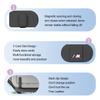 JVVO7 For BMW Car Glasses Storage Clip Sun Visor Sunglasses Holder X1 X2 X3 X4 X5 X6 X7 G20 G30 6GT E46 E90 E60 F10 E39