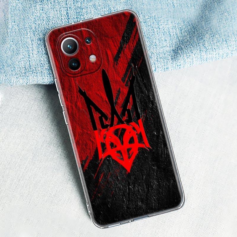 Ukraine Flagge Silikonhülle Für Xiaomi Mi 11 Note 10 10T 9 9T 12 Pro Lite Poco X3 F3 M3 Klare Hülle Redmi 9 9A 9C 10 Hülle Ukraine