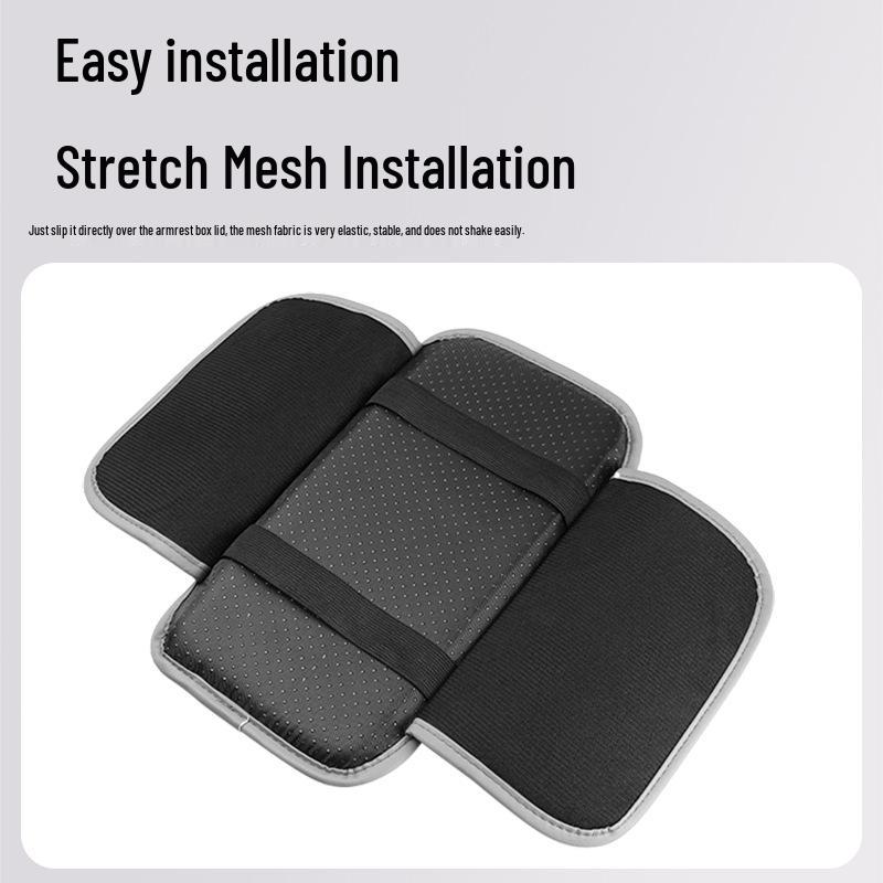 Car Armrest Heightening Pad with Storage - Multifunctional Sponge Protector for Interior
