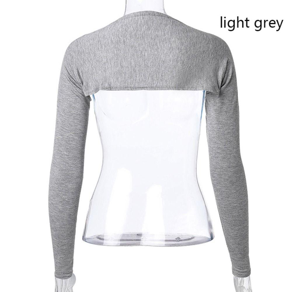 Soft Modal Arm Cover Shrug Long Shoulder Sleeves Arm Sleeves Scarves Outdoor Activity