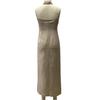 Women's Halter Neck Sundress Crisscross Sleeveless Bodycon Maxi Dress Summer Beach Travel Vacation Long Dress