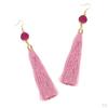 Hooked Long Tassel Earrings Women Bohemian Style Dangle Earring 12cm