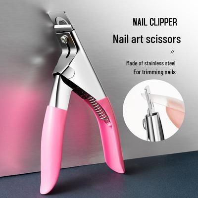 Coupe-ongles en forme de U: Lame Affûtée pour Façonner et Étendre les Ongles en Gel & Cristal.