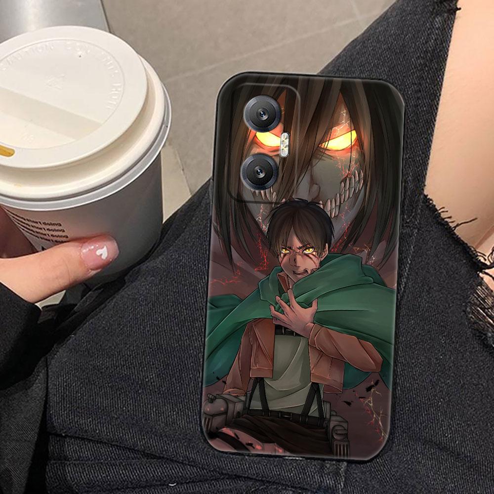 A-Attack On T-Titan Eren Cover Phone Case For Infinix HOT 60 50 10 10I 10S 11 12 12I 20I 20S 30I ZERO X 20 30 40 Silicone Case