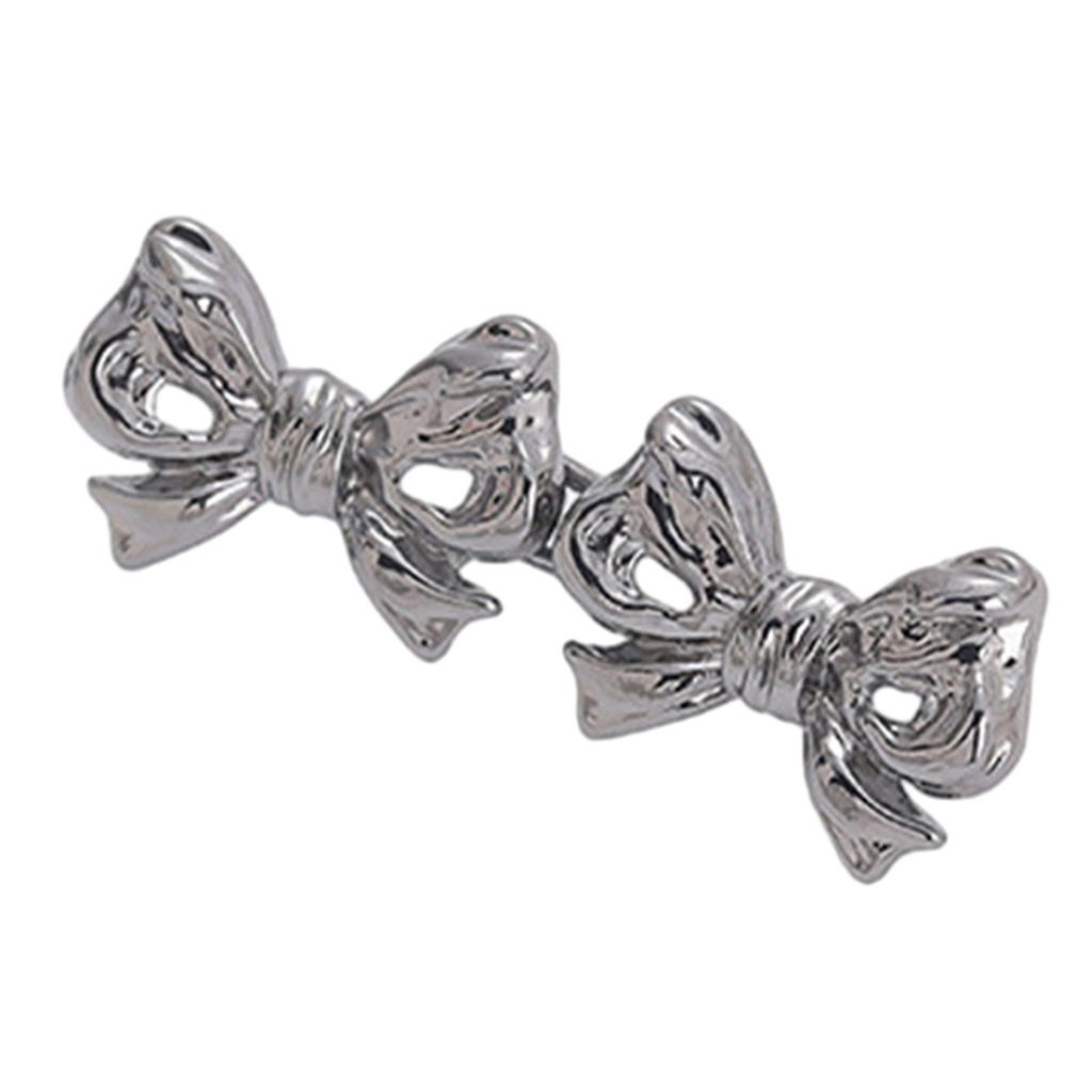 Bowknot Button Pins Jean Waist Buckles Detachable Pants Waist Tightener Jean Buttons Pins Adjustment Waist Buckles