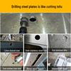 Stainless Steel Alloy Metal Hole Saw Drill Bit for Iron and Steel Plate Enlargement (50/75/110)