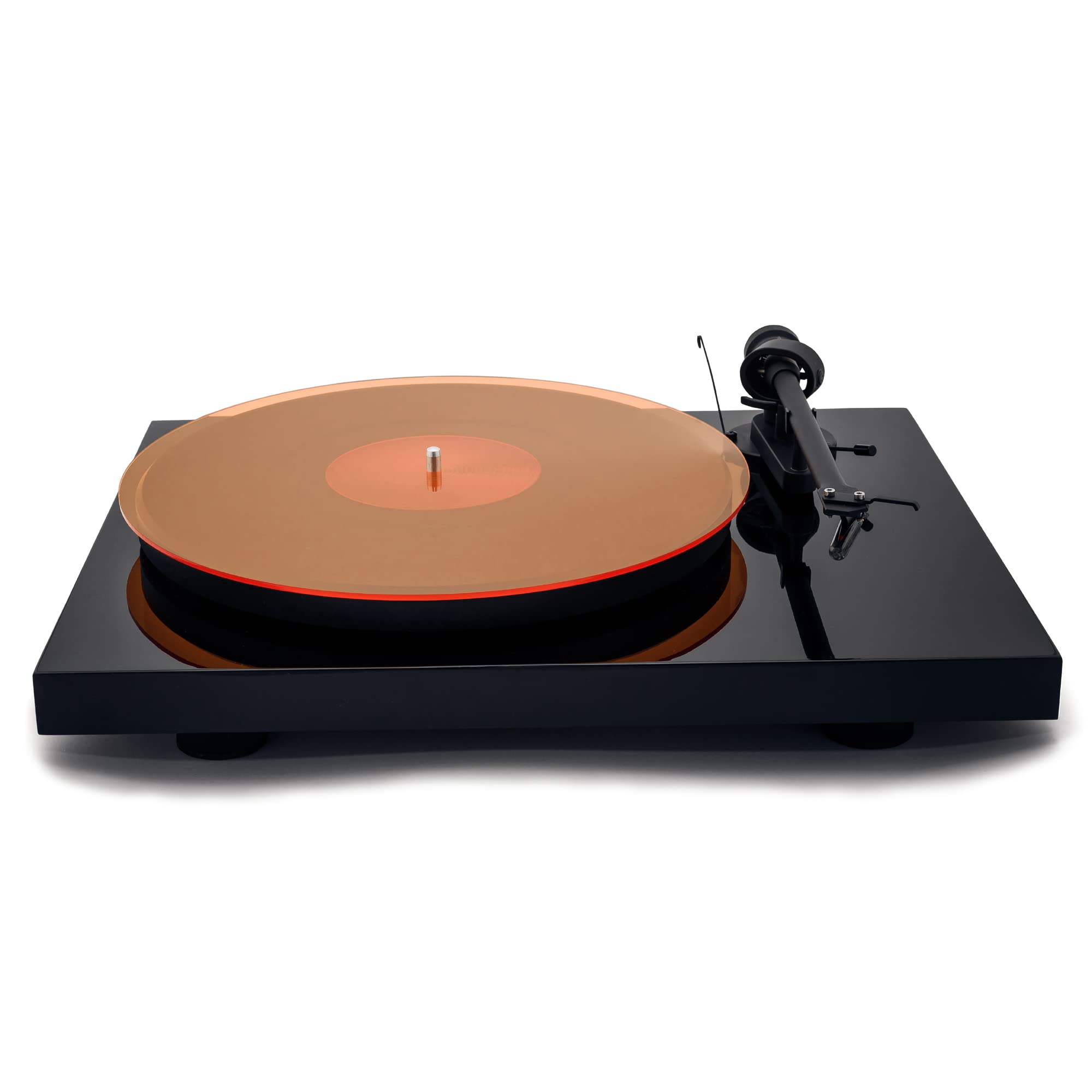 

Acrylic Turntable Mat OrangeLit LP Slipmat - - помаранчевий