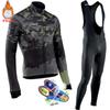 2026 Wielerpak Fleece Winter Lange Mouw Wielerpak Tour De France Team Editie Wielerpak Set