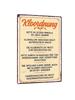 Vintage Style Metal Tin Sign for Kitchen Bar Coffee Shop Interior