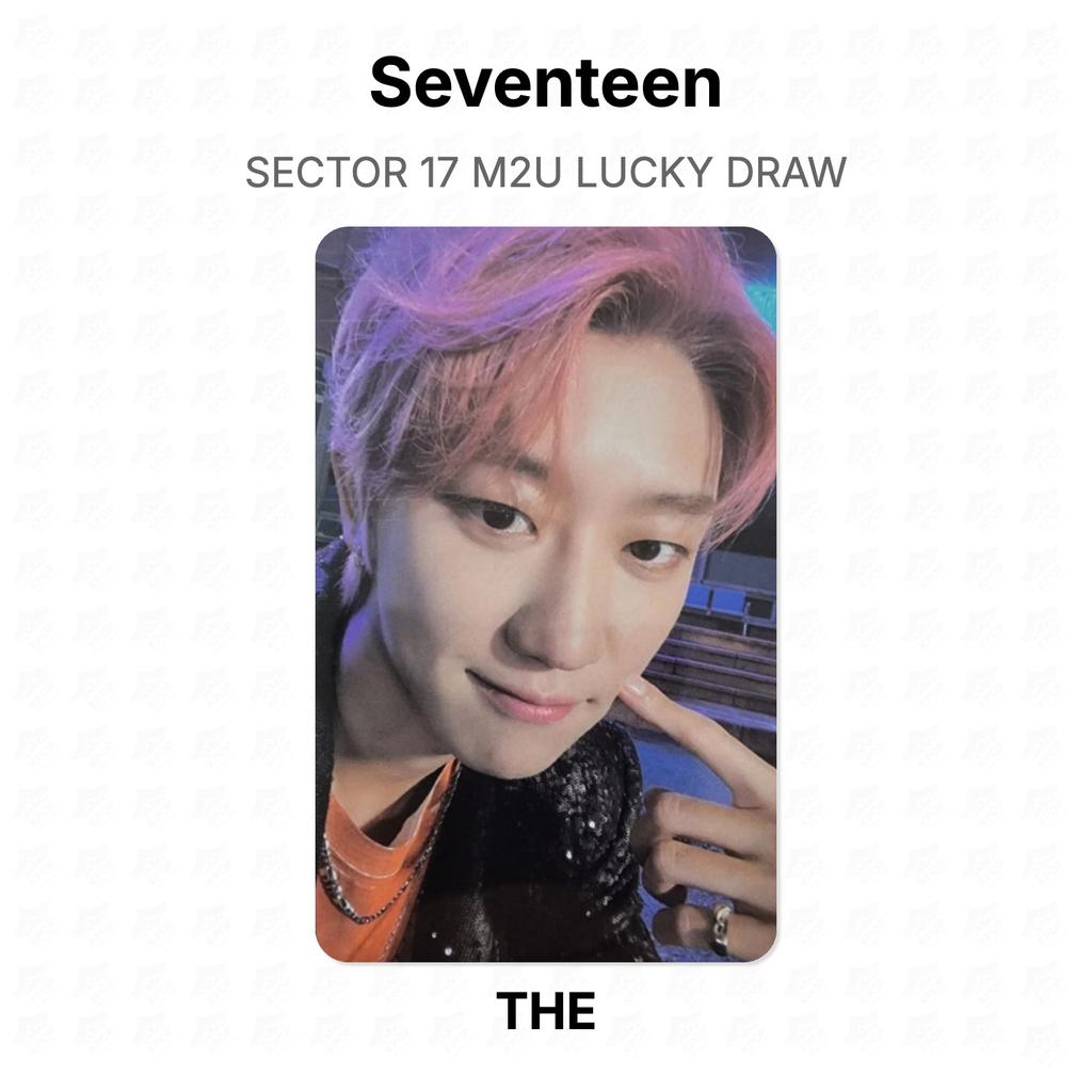 Seventeen SECTOR 17 M2U ESTRAZIONE FORTUNATA Fotocard Ufficiale