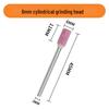 Electric Jade Carving Tool Set with Cylindrical & Conical Grinding Heads
