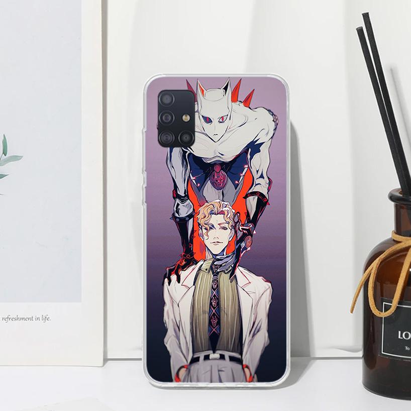 JoJo Adventure Killer Queen Phone Case For Samsung Galaxy A52 A42 A32 A22 A12 A02S A72 A51 A50S A41 A31 A21S A71 A40 A30S A20S A