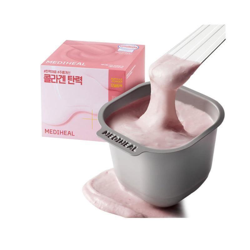 Mediheal Дерма-моделирующая маска с коллагеном (Порошок 28 г + Ампула 2 мл) 1+1+1