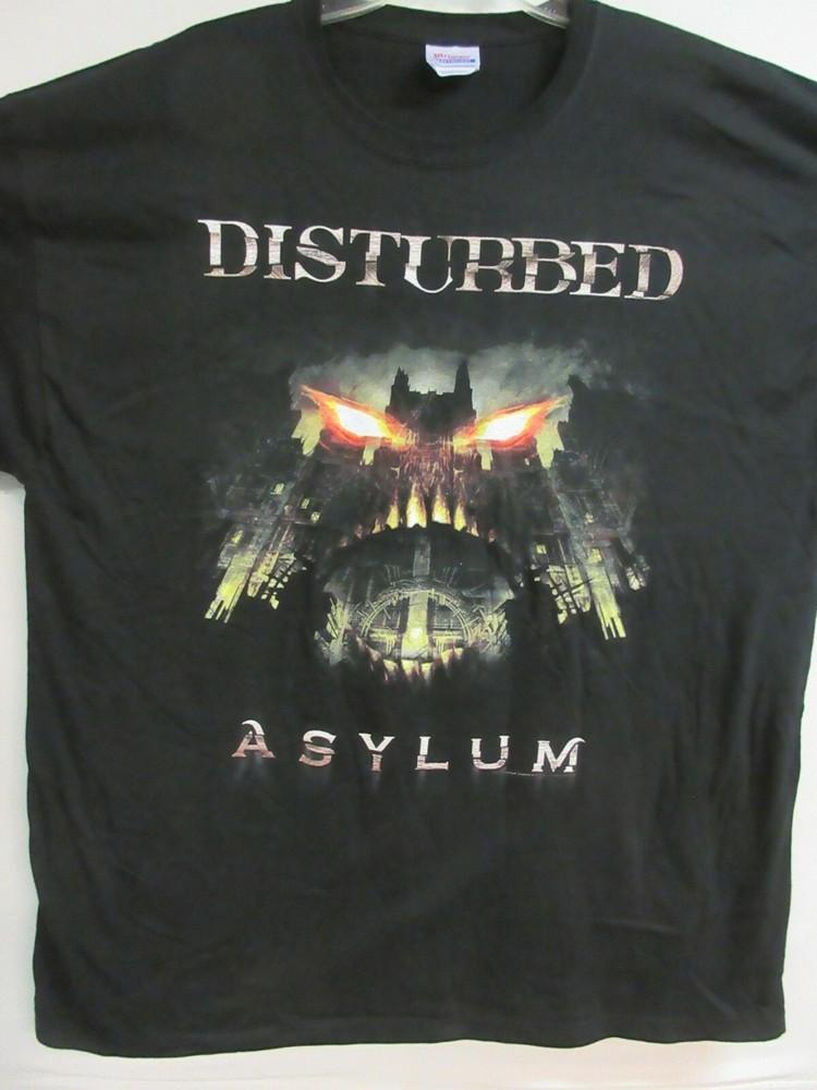 DISTURBED OFFICIAL MERCH 2010 RELEASE TOUR  BAND CONCERT MUSIC  2XL / XXL Unisex T-Shirt XL