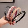 Blingbling Crystal Headband French Styles High Skull Hairband Women Hair Decors