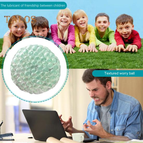 Handmade Stress Relief Balls Anxiety Relief Stress Ball Ergonomic Portable Shapeable Ball for Carpal Tunnel Arthritis Treatment