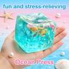 Jucării Squishy Mustbuy Tematică Ocean Gheață Cub Squishies Needoh Squishies Nee Nice Brânză Squishy Mingi Squishy pentru Stres Senzorial