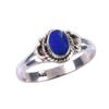 Natural Australian Opal Gemstone 925 Solid Sterling Silver Jewelry Ring S.7 v5e24