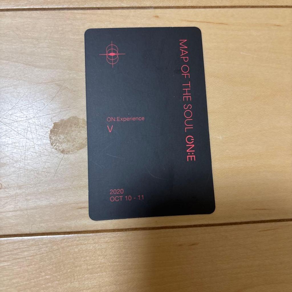 [USED] BTS MAP OF THE SOUL ON:E with photocard