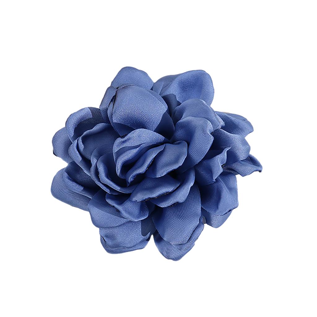 Camellia Shaped Hair/Clothes Accessories DIY Fabric Flower Accessories Multi Layered Design Florals Adorment for Women