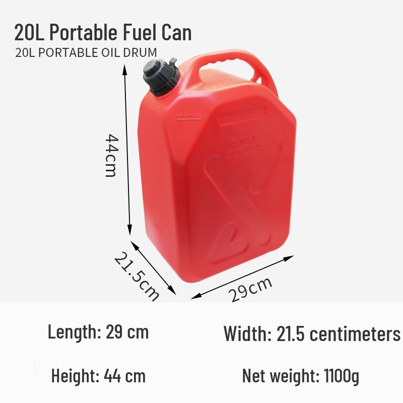 12L/24L External Spare Fuel Tank for Parsun, Hangkai, Yamaha Outboard Motors