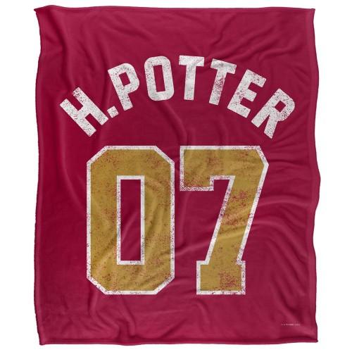 Harry Potter Silky Varsity Supersoft Blanket