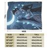 Corpse Bride Emily And Victor Blankets Fleece Summer  Multi-function Lightweight Thin Throw Blankets for Bedding Car Bedspread