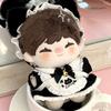 Cat Tail Cotton Doll's Clothes Maid Dress Plush Doll Clothes  Doll Accessories